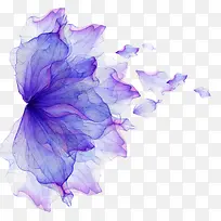 紫色梦幻鲜花