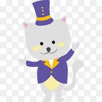 卡通猫矢量
