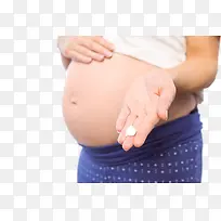 孕妇 肚子 怀孕 母婴 孕妈妈