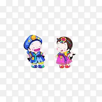 韩国卡通小孩