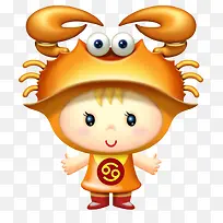 卡通小孩