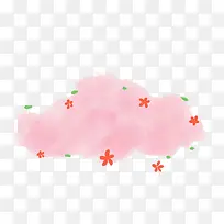 粉色云朵