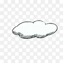 卡通手绘云朵