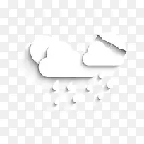 云朵雨滴