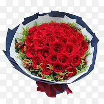 红色玫瑰花花朵礼物花束