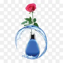 水瓶和花