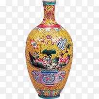 古典花纹设计花瓶