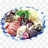 高清冬季火锅肉类