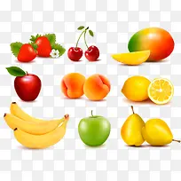 水果图片3d水果剪影