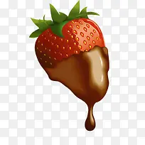 草莓巧克力图片素材