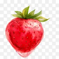 手绘水果矢量图之草莓