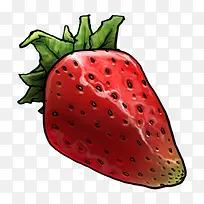 草莓水果PNG图标
