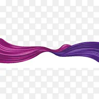 紫色飘带边框纹理
