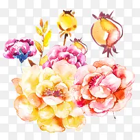 卡通花朵