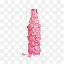 粉色饮料瓶