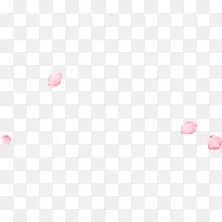 情人节粉色花瓣设计
