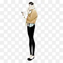 手绘时尚高端女装设计