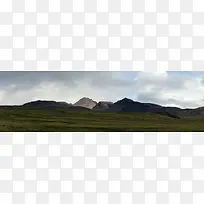 高山绿源海报背景