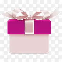 紫色粉色礼物盒