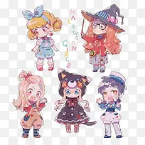卡通女孩