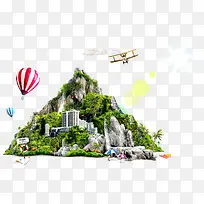 岛屿飞机