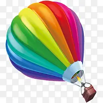彩色新款手绘热气球