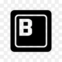 键盘B按键图标