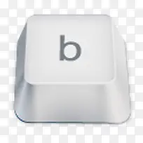 b白色键盘按键