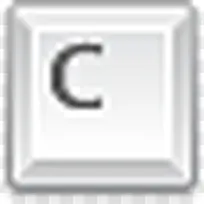 键盘C键图标