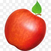 红苹果矢量新鲜水果