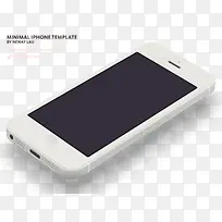 白色苹果手机