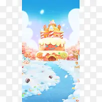 蛋糕糖果游戏图片