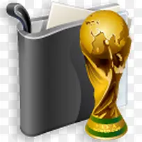 世界杯足球奖杯图标
