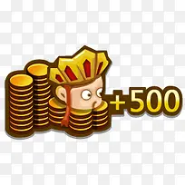 钱币元素黄金