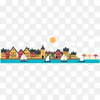 房子 扁平建筑