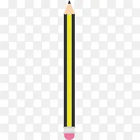 黄色的铅笔矢量