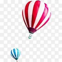 红白相间氢气球