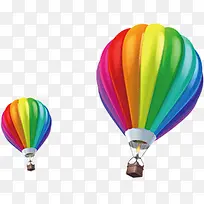 彩色氢气球图案