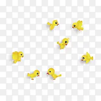 手绘小鸟动物矢量图