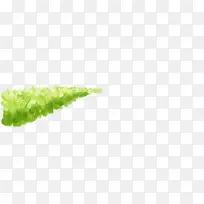 创意手绘水彩草丛
