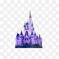 紫色欧式城堡