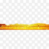 金黄色合成皇宫城堡合成