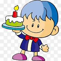 卡通儿童生日蛋糕