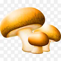 卡通简约蘑菇装饰图案