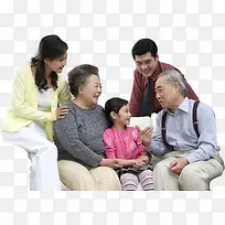 幸福一家房地产家庭素材