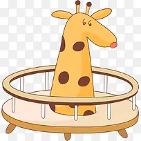 长颈鹿蹦蹦床