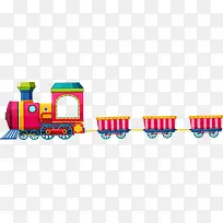 矢量玩具火车