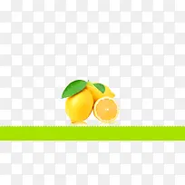 新鲜柠檬素材背景