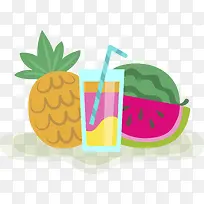 夏日水果果汁