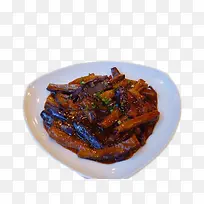 红烧茄子素材图片